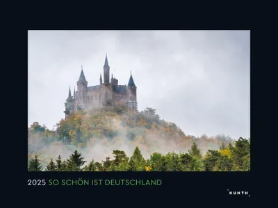 Produktbild von So schön ist Deutschland - KUNTH Wandkalender 2025: Hochwertiger, bildstarker Kalender mit Spiralbindung im Großformat