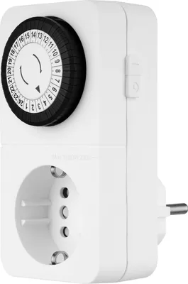 Produktbild von REV Zeitschaltuhr Combini, mechanisch, weiß