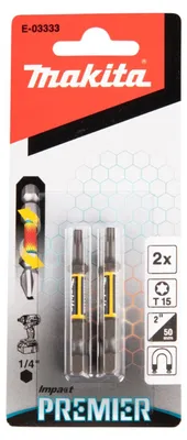 Produktbild von Makita Torsion Bit T15-50 2Stk