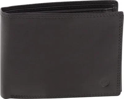 Produktbild von schlichte Querformat Geldbörse in weichem Nappa Leder doppel Naht  mit RFID Schutz