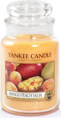 Image de Yankee Candle Pot de cire parfumée grand Mango Peach Salsa 1114681E
