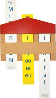 Produktbild von ABC der Tiere 1 - Silbenschieber, klein, aus Holz