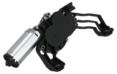 Productafbeelding van Ruitenwissermotor, 12V, 3-polig, geschikt voor Smart Forfour 454, bouwjaar 2004-2006, directe vervanging, 100% nieuw
