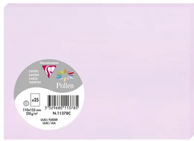 Obrázok produktu pre Pollen by Clairefontaine karta C6, lila