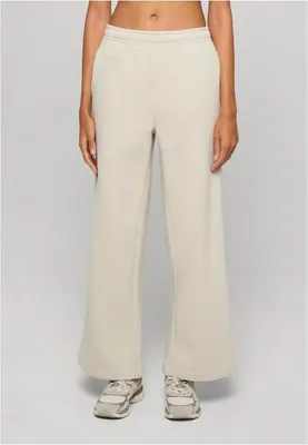 Produktbild von Urban Classics Trainingshose Damen Ladies Fluffy Wideleg Trackpants beige L
