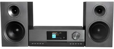 Zdjęcie produktu dla Soundmaster ICD5000SW, Domowy system wieżowy audio, Aluminium, Szary, Z przodu, 50 W, 2-drożny, DAB+, FM
