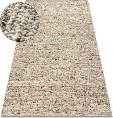 Produktbild von NEPAL 2100 sand, beige Teppich – Wolle, doppelseitig, natur beige 250x300 cm