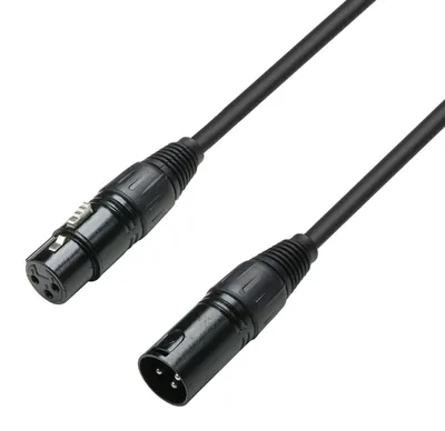 Obrázek produktu pro Adam Hall Kabely 3 STAR DMF 0150 - DMX kabel 3pólový XLR samice x 3pólový XLR samec | 1,5 m