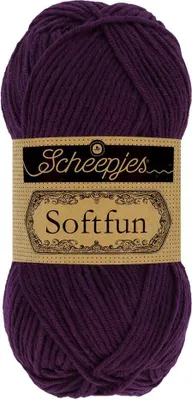 Produktbild von Scheepjes Softfun 50g 2656 Aubergine