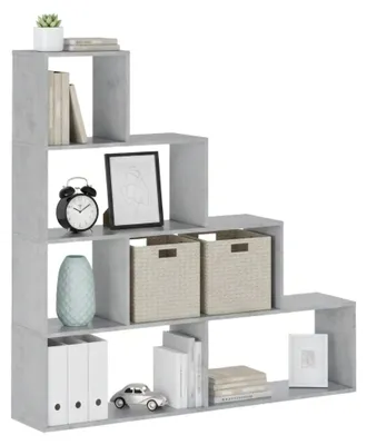 Produktbild von Serole - Regal, 145x28x143h cm Zementgrau, 3 Regalböden