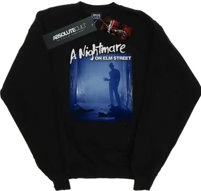 Produktbild von A Nightmare On Elm Street - "Is Waiting" Sweatshirt für Herren BI43006 (5XL) (Schwarz)