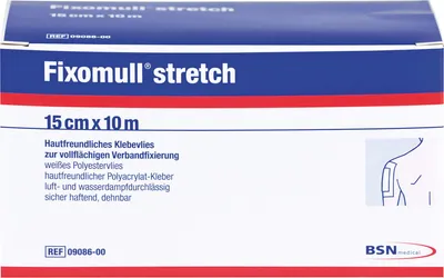Produktbild von Fixomull stretch 10 m x 15 cm hautfreundliches Klebevlies, 1 St. Pflaster