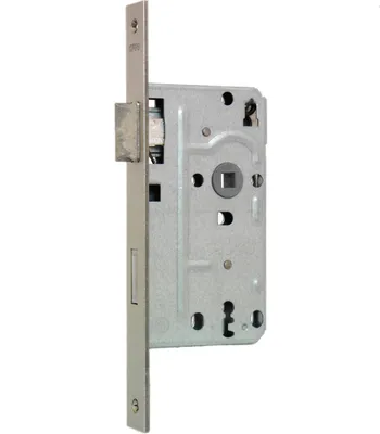 Produktbild von KFV Einsteckschloss 104 (Stulpart: eckig, DIN: DIN links, Lochung: Buntbart, Stulpbreite: 24 mm, Material Riegel: Stahl, Material Falle: Stahl) Stulpart: eckig DIN: DIN links Lochung: Buntbart Stulpbreite: 24 mm Material Riegel: Stahl Material Falle: Stah