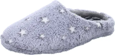 Produktbild von Home Comfort Damen-Pantoffel gefüttert Grau, Farbe:grau, EU Größe:42
