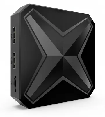 Zdjęcie produktu dla Avizar, telewizor Android 14, smart odtwarzacz multimedialny 8K, Wi-Fi 6, 16 GB, czarny