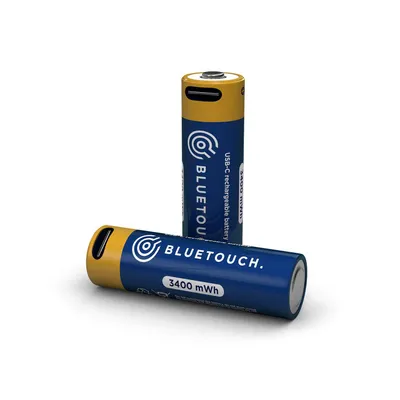 Obrázok produktu pre Dobíjacia batéria BLUETOUCH USB-C AA