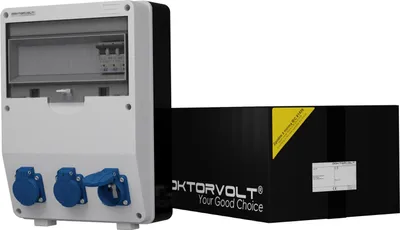 Zdjęcie produktu dla Rozdzielacz prądu TD-S 3x230 V, system Doktorvolt® 9924