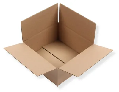 Produktbild von Faltkarton 200 x 200 x 100 mm / Europaletten Modulmaß 10 Stück