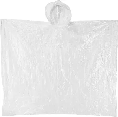 Produktbild von Regen Poncho transparent Schutz Wandern Festival
