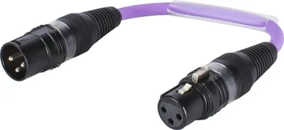 Produktbild von SOMMER CABLE Adapterkabel XLR(M)/XLR(F) Ground Lift sw