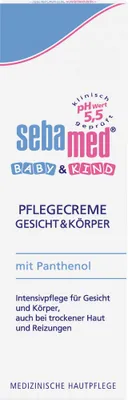 Zdjęcie produktu dla Sebamed, Baby & Kind, Pielęgnacyjny krem, 75 ml (PRODUKT Z NIEMIEC)