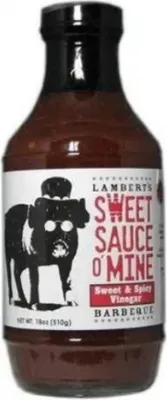 Obrázek produktu pro BBQ grilovací omáčka Sweet Sauce o´MineSweet & Spice Vinegar 510g