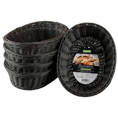 Productafbeelding van KESPER Broodmand, fruitmand, set van 5, kunststof, vaatwasmachinebestendig, artikelnummer 1982615