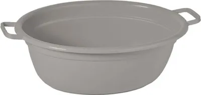 Obrázek produktu pro škopek 25l ovál, šedá pastel, 55x43x21cm,plast_EXTPLASTIMEX