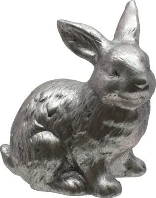 Produktbild von Deko Hase Osterhase Oster Tier Garten Figur Skulptur Osterei Hasen Paar Objekt