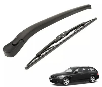 Produktbild von Heckscheibenwischer-Set mit Arm und Wischerblatt 375 mm für BMW 5er‑Serie E61 Kombi