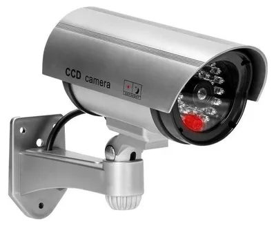 Immagine prodotto di VIRONE CD-3/G telecamera di sorveglianza finta, 2 x AA, LED, grigio