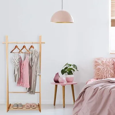 Produktbild von Famanu Kleiderständer mit Schuhregal - 153 x 87,5 x 45 cm