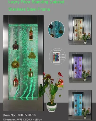 Immagine prodotto di Mensole Designer Illuminato Led Acqua Bar Mensola Colonna Acqua Colonne Contatore