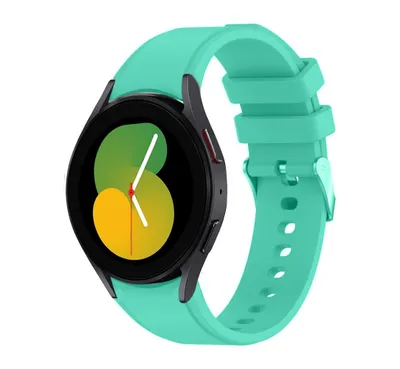 Produktbild von Strap-it Samsung Galaxy Watch 5 - 40mm Armband Silikon (Aqua)