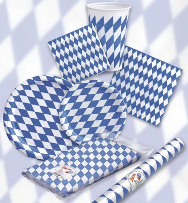 Produktbild von Pfiff-kuss 7170209 Motivserviette Bayernraute - 33 x 33 cm, 20 Stück