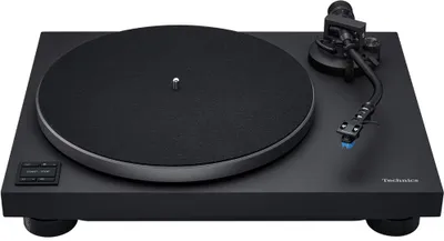 Image de Technics SL-40CBTE-K, Platine vinyle à entraînement direct, Noir, MDF, Aluminium, 33 1/3, 45 tours/minute, 33 1/3, 45 tours/minute