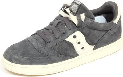 Image de H1856 sneaker uomo SAUCONY JAZZ COURT homme daim chaussures gris