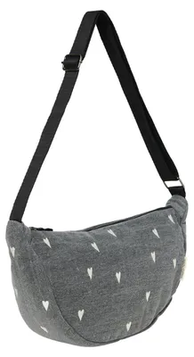 Produktbild von Studio Noos Fanny Pack - Denim Grey Hearts | Wickeltaschen