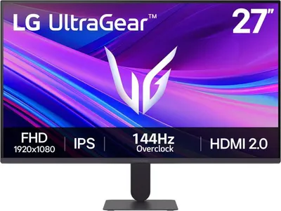 Image de LG 27G411A-B, 68,6 cm (27"), 1920 x 1080 pixels, Full HD, LCD, 5 ms, noir