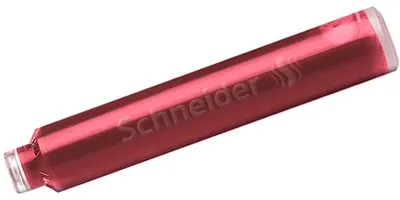 Produktbild von Schneider Schreibgeräte Pastel, Rot, Tinte auf Farbstoffbasis, 6 Stück(e), Kombi-Packung