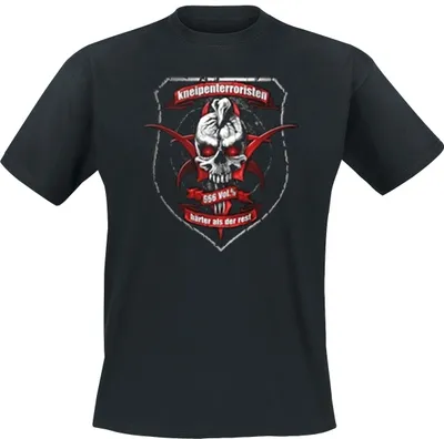 Produktbild von Kneipenterroristen - Color Heute trinken, T-Shirt