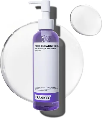 Produktbild von FRANKLY Deep Cleansing Oil 200 ml – Peelingöl zum Entfernen von Make-up