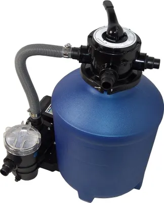Produktbild von Sandfilteranlage Pool Filter Sandfilter mit Pumpe 13 m? und Vorfilter Splash 380