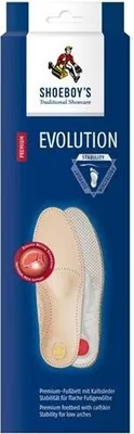 Produktbild von Shoeboy's Evolution Stability Weiß - Einlegesohle speziell für Plattfüße (niedriger Fußbogen) - Größe 47