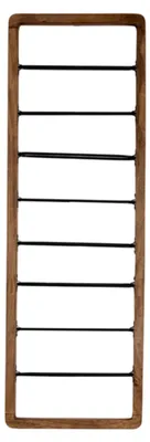 Produktbild von Light & Living Weinfass SORRENTO aus Holz braun matt schwarz 8 Flaschen – 40x6x120 cm