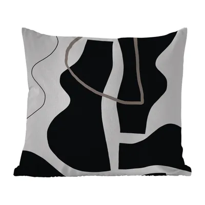 Obrázek produktu pro MuchoWow® Vnější polštář - Abstraktní - Minimalismus - Design -50x50 cm- Odolnost proti povětrnostním vlivům - polštář do obývacího pokoje