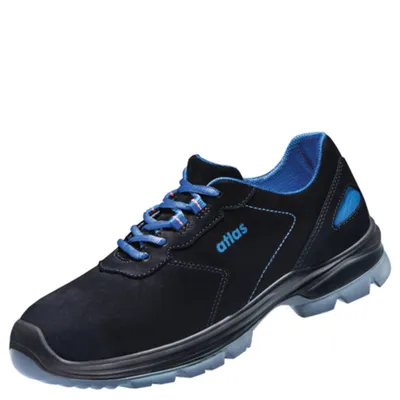 Produktbild von Atlas Sicherheitshalbschuh TX 42 S2 ESD SRC DGUV W10 Gr. 42 schwarz/royalblau