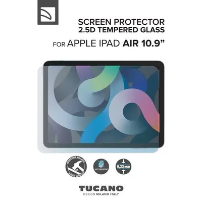 Image de Film de protection en verre trempé Tucano pour Apple iPad Air 10,9