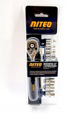 Produktbild von Niteo Tools 14DR0202-23 Ratschenkasten mit Stecknüssen