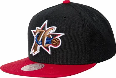 Produktbild von Mitchell & Ness Team 2 Tone 2.0 Snapback Cap HWC Philadelphia 76ers black/red